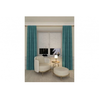 Ролета Дамаск  57,0*175 серебро ХХХ АКЦИЯ 