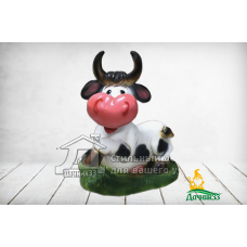 Фигура садовая Корова большая 42*29*38 см 