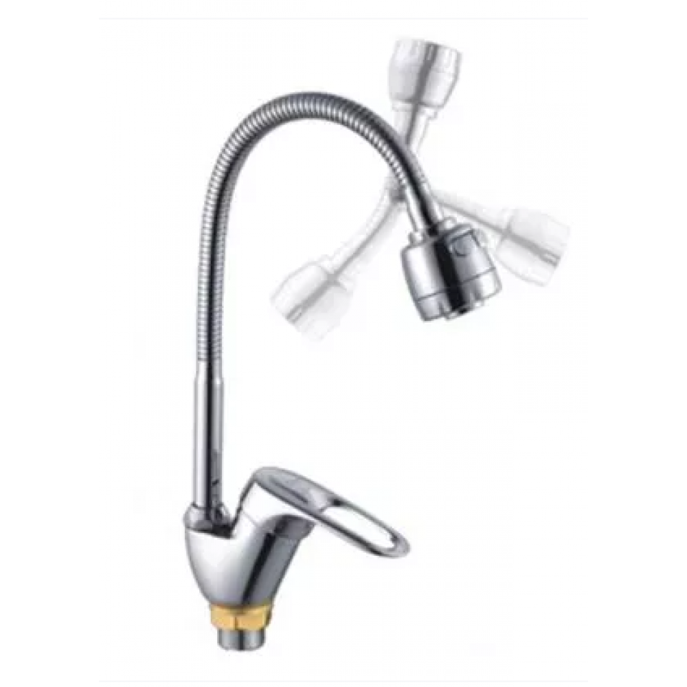 Смеситель для кухни с гибким изливом P5825 Смеситель для кухни с гибким изливом P5825