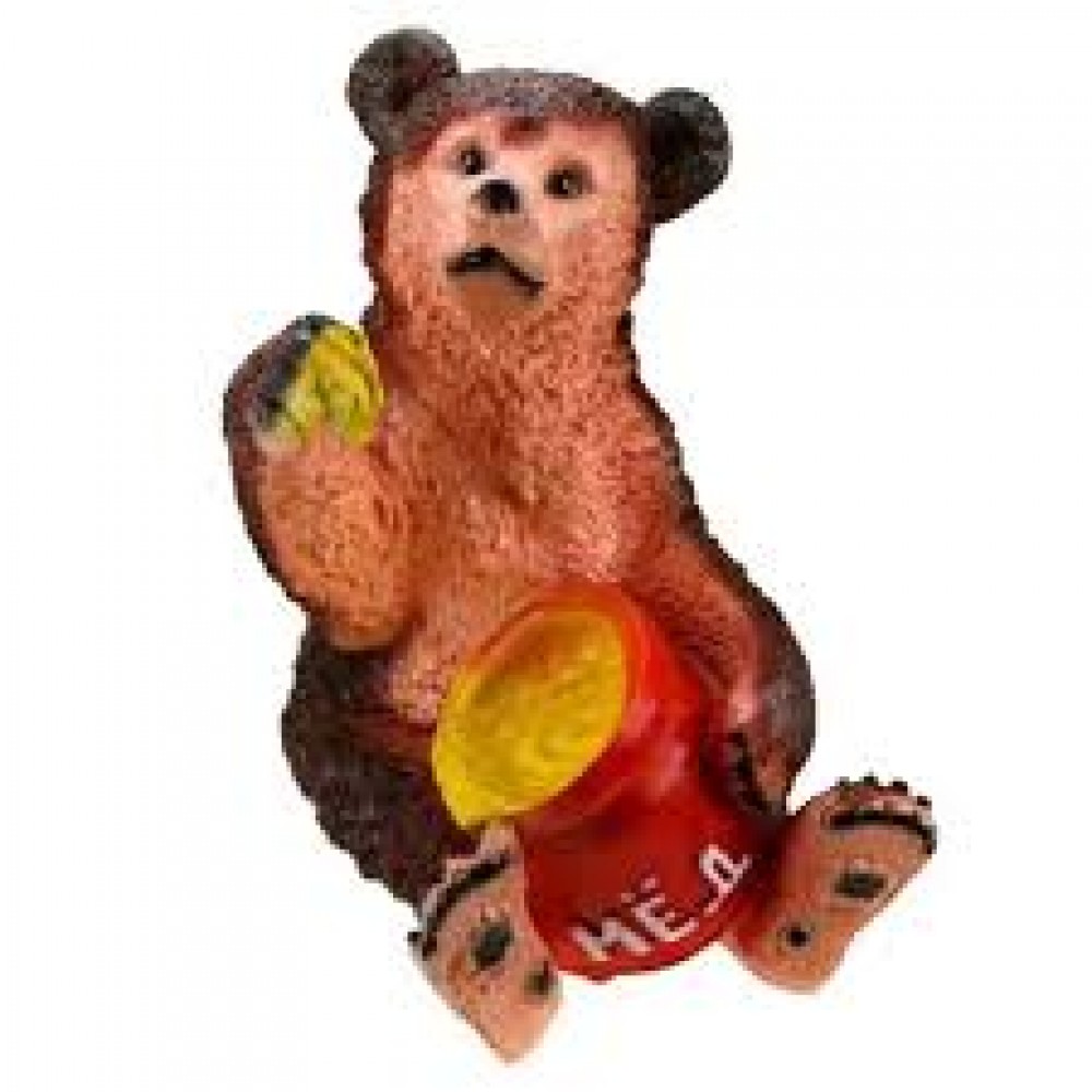 Фигура гипсовая садовая Медведь с медом 50*38см ПГФ0318