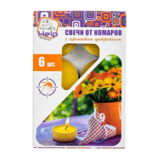 Свечи от комаров чайные 6шт/упак. 80015
