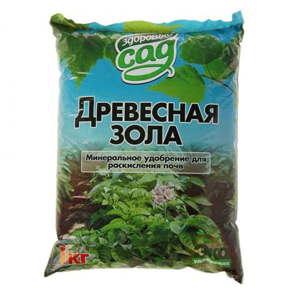 Зола древесная 1,0кг (6128)