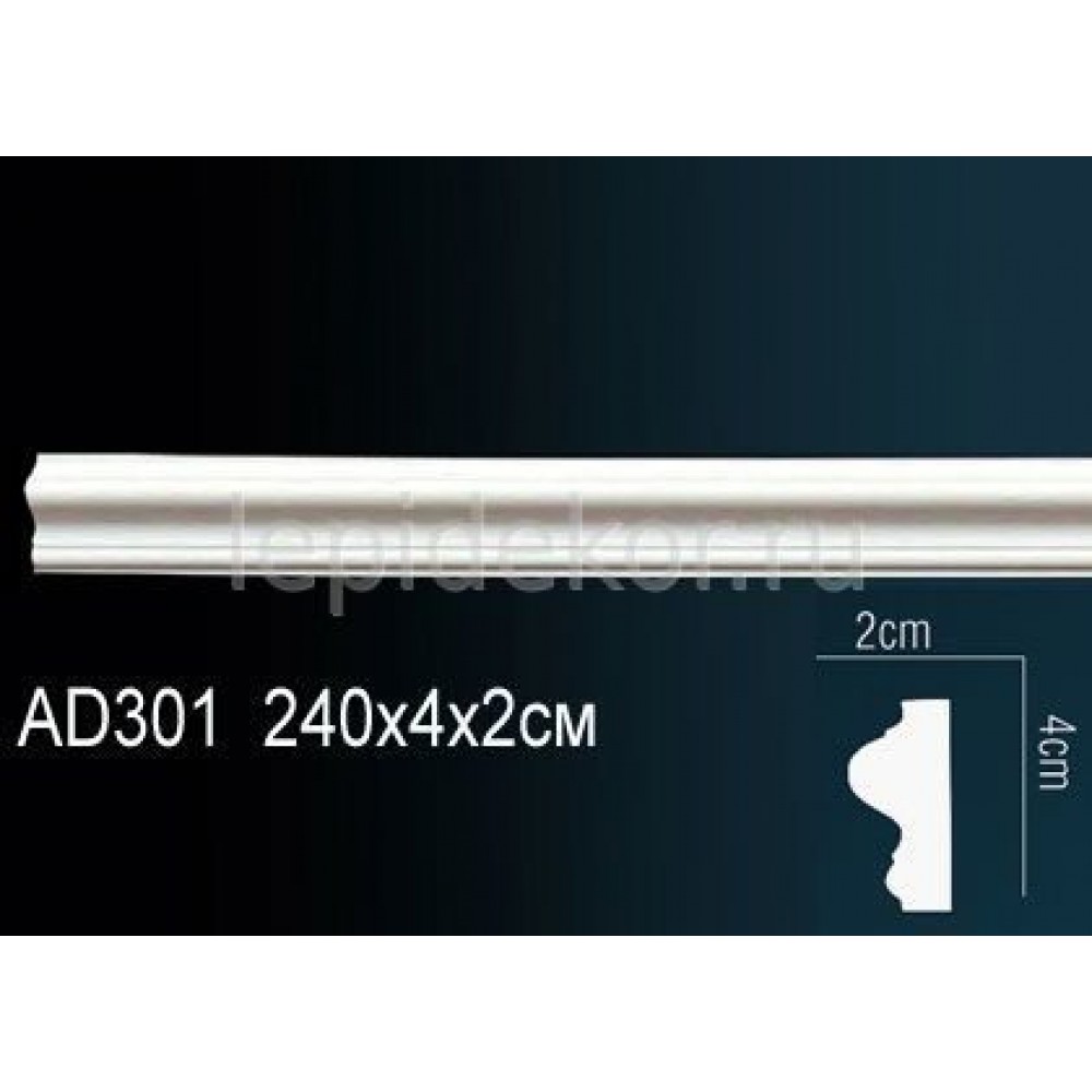 Молдинг из полиуретана Perfekt AD301