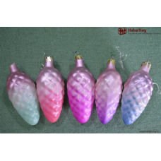 Ёлочные украшения Шишечки в инее 5,5см(набор 3шт) 916-0252/0253/0254/0256/0257/0258 Ёлочные украшения Шишечки в инее 5,5см(набор 3шт) 916-0252/0253/0254/0256/0257/0258