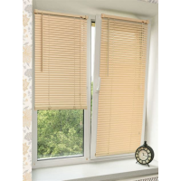 Жалюзи ПВХ 140*160 ваниль ХХХ АКЦИЯ 20%