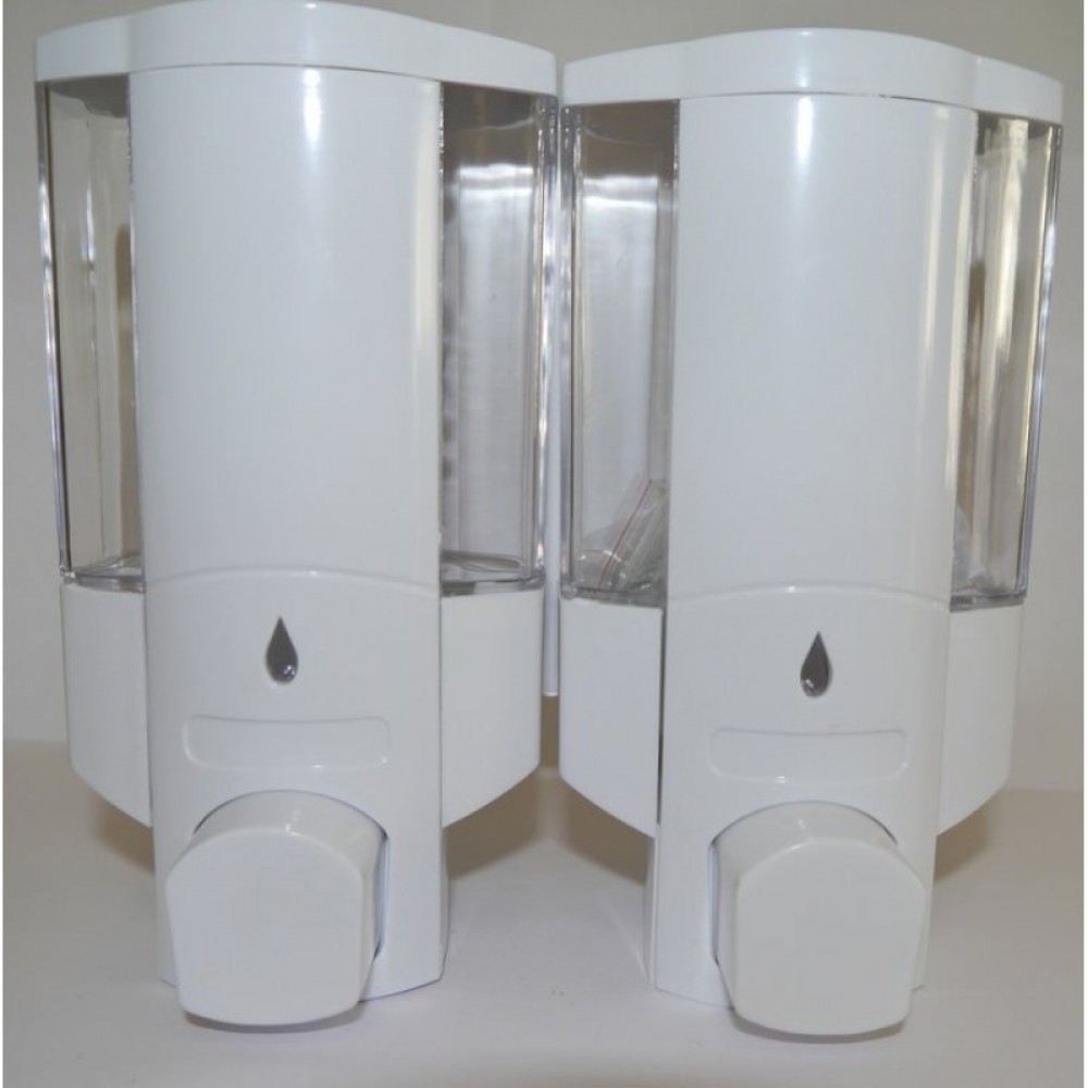 Дозатор д/жидк.мыла 300мл Эвора серый 544-328