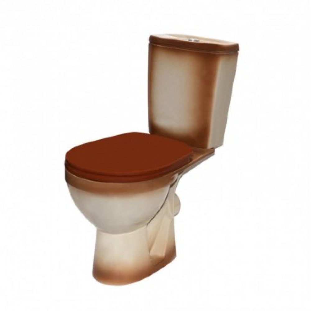 Унитаз-компакт РИО коричневый 454528 Унитаз-компакт РИО коричневый 454528