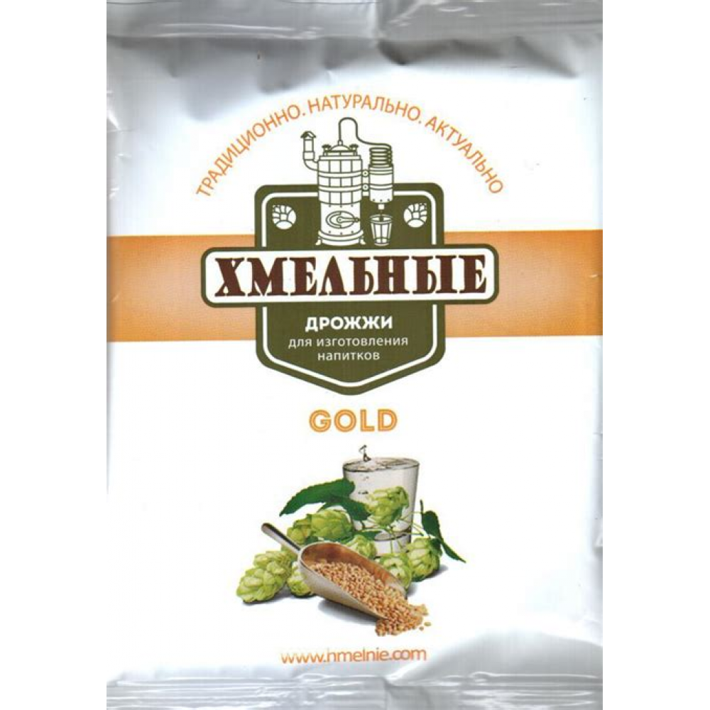 Дрожжи спиртовые  Gold 100гр a14187