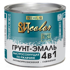 Грунт-эмаль по ржавчине быстросохнущ. ВИТ color светло серая 0,8кг 59500