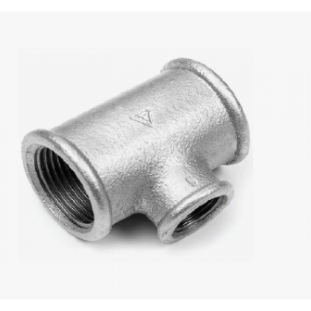 Тройник ред.оцинк.1 1/4"х1/2"х1 1/4"  ОЦФ  