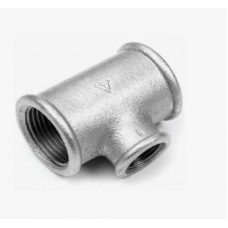 Тройник ред.оцинк.1 1/4"х1/2"х1 1/4"  ОЦФ  