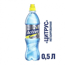 Вода АКВА Минер Актив Цитрус негазированная ПЭТ 0,5л