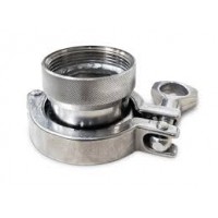 Переходник МАГАРЫЧ с резьбы на кламп (вн.резьба) +хомут,прокладка