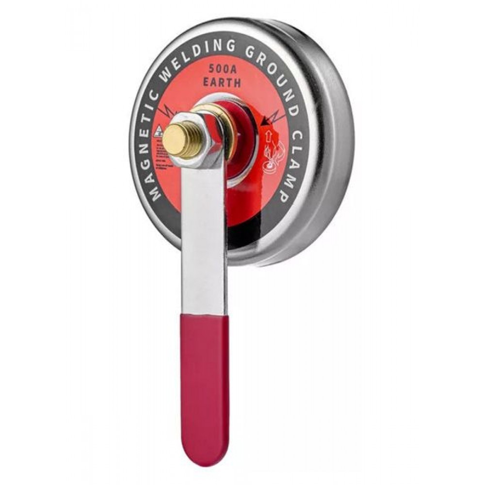 Клемма заземления магнитная сварочная 81835