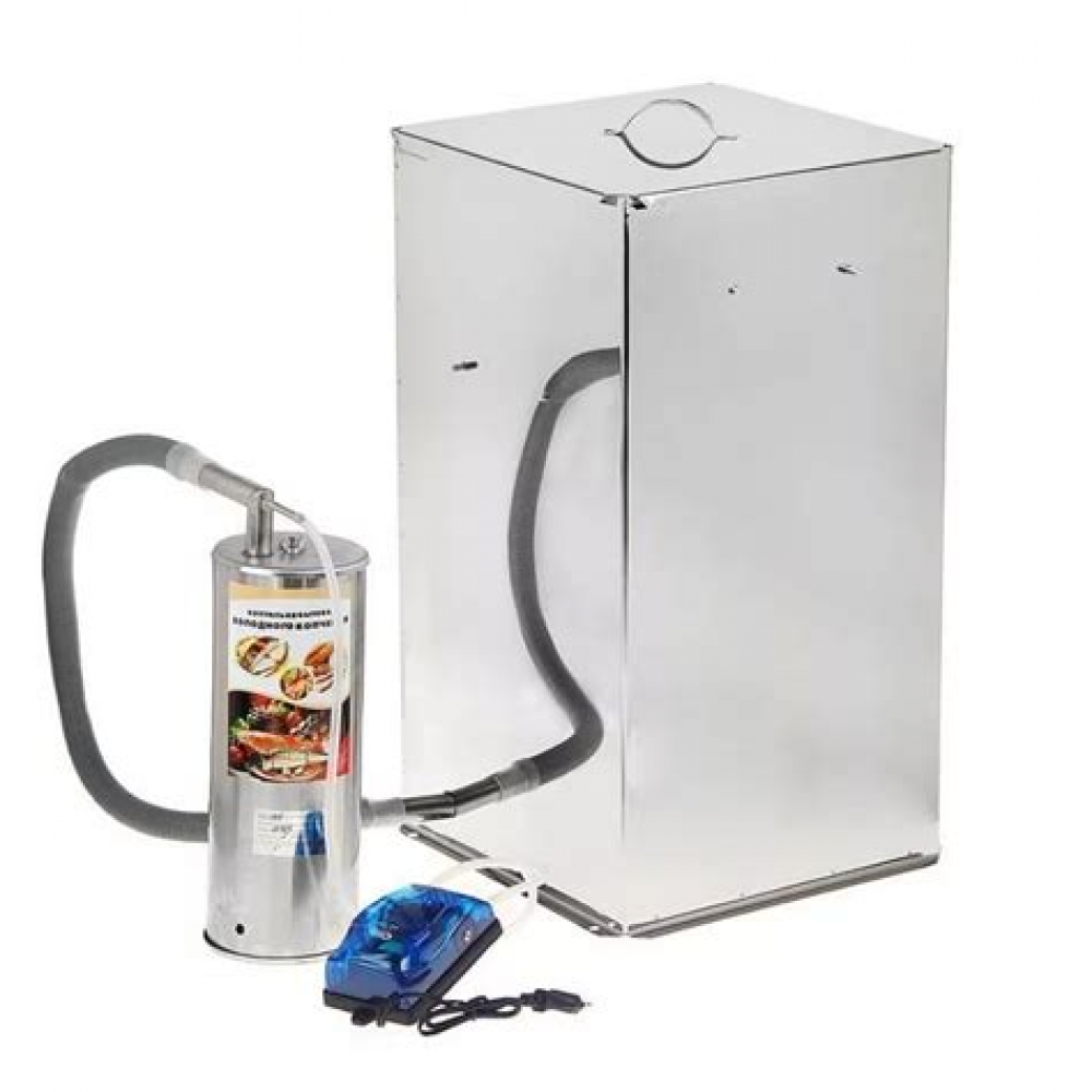 Коптильня холодного копчения Дым Дымыч 02М (дымогенератор+ малый бак) (нерж)