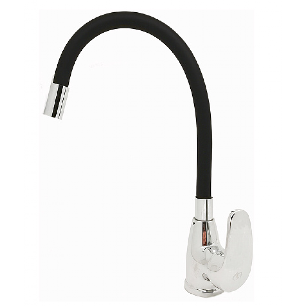 Смеситель для кухни с боковой ручкой ROEGEN 40мм Черный RG014N