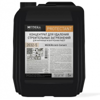 Средство для удаления строительных загрязнений Anti-Cement концентрат   Medera 5 л АКЦИЯ