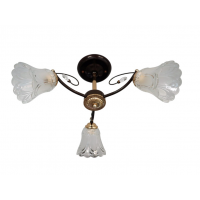 Светильник потолочный  31687/3CF+GD WT