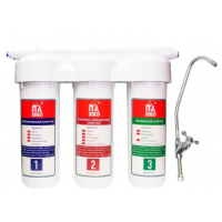 Система-питьевая 3-х ступенчатая BRAVO TRIO (F10305) АНТИЖЕЛЕЗО