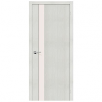 Полотно дверное ЭКО Браво-30 200*80 Bianco Melinga Magic Fod