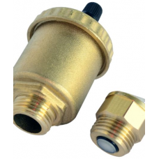 Воздухоотводчик автоматический 3/8 (прямой) латунь с отсекающим клапаном BL5814 02652