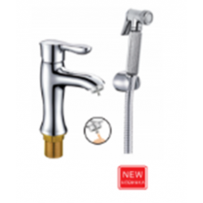 Смеситель для умывальника с гигиенической лейкой P1211N 