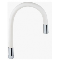 Излив для смесителя 50см Белый