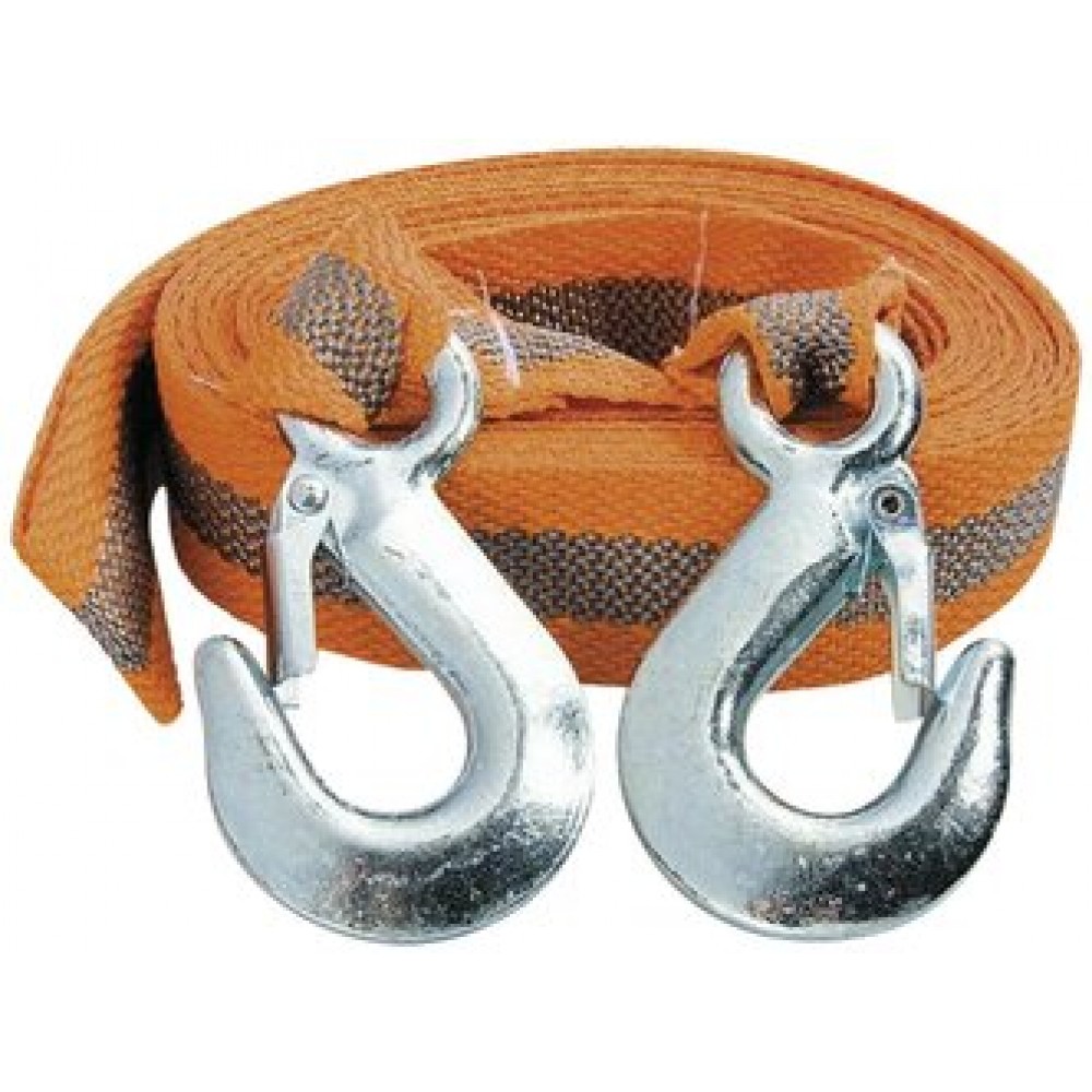 Трос буксировочный 5000кг 5,0м (2 крюка) 003545