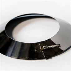 Юбка для трубы нерж Ф250 0,5 мм AISI 430