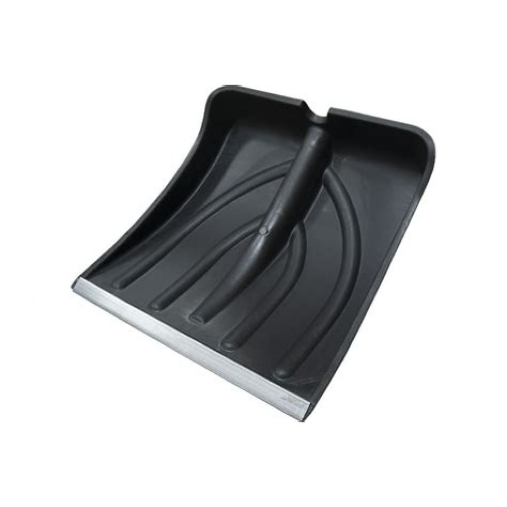 Лопата снегоуборочная б/ч пластмассовая алюм.планка 500*375мм Ледо 