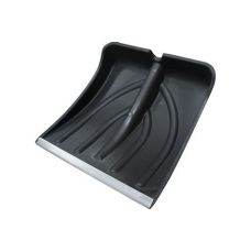 Лопата снегоуборочная б/ч пластмассовая алюм.планка 500*375мм Ледо 