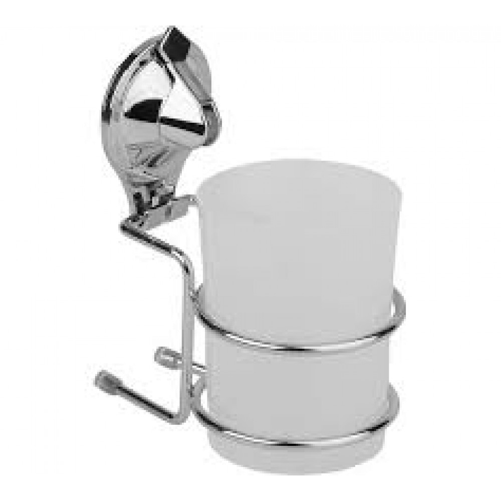 Стакан для ванной FORA  ATLANT вакуумная присоска хром A044