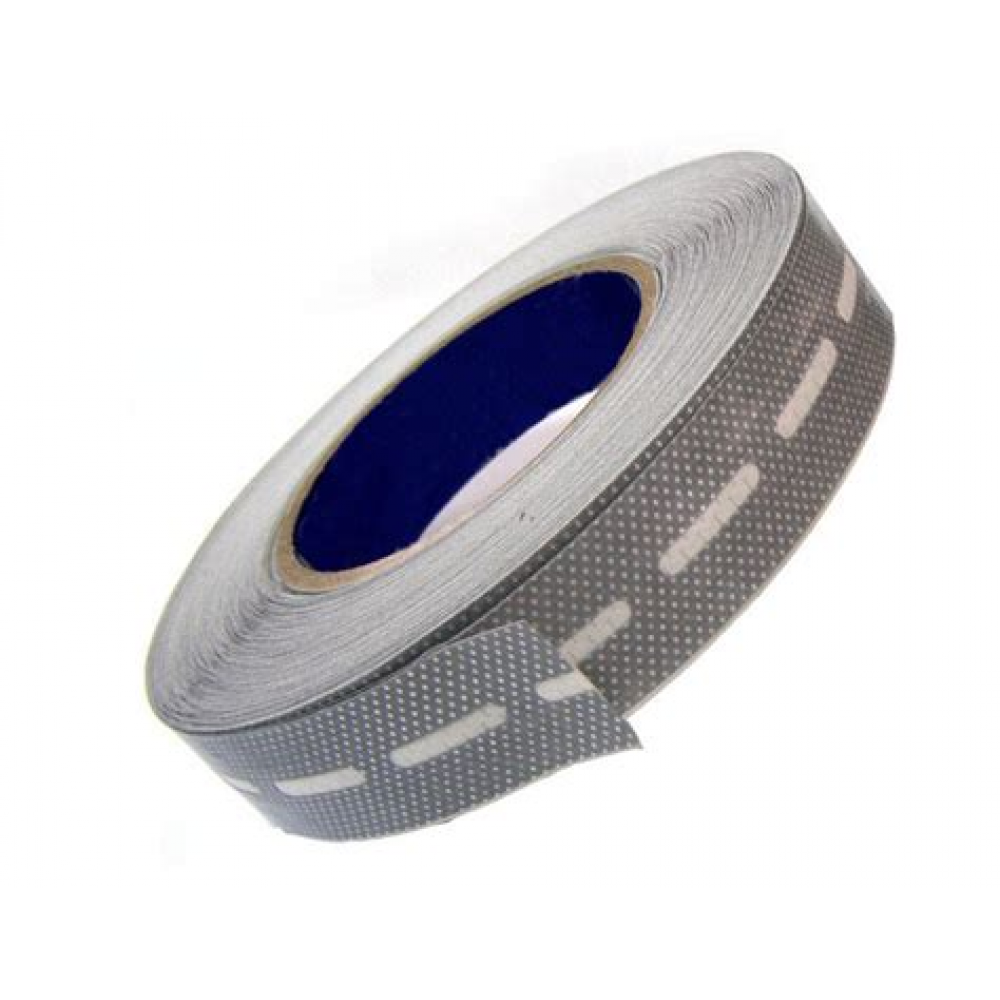 Лента для поликарбоната перфорир. нижняя 25х25м