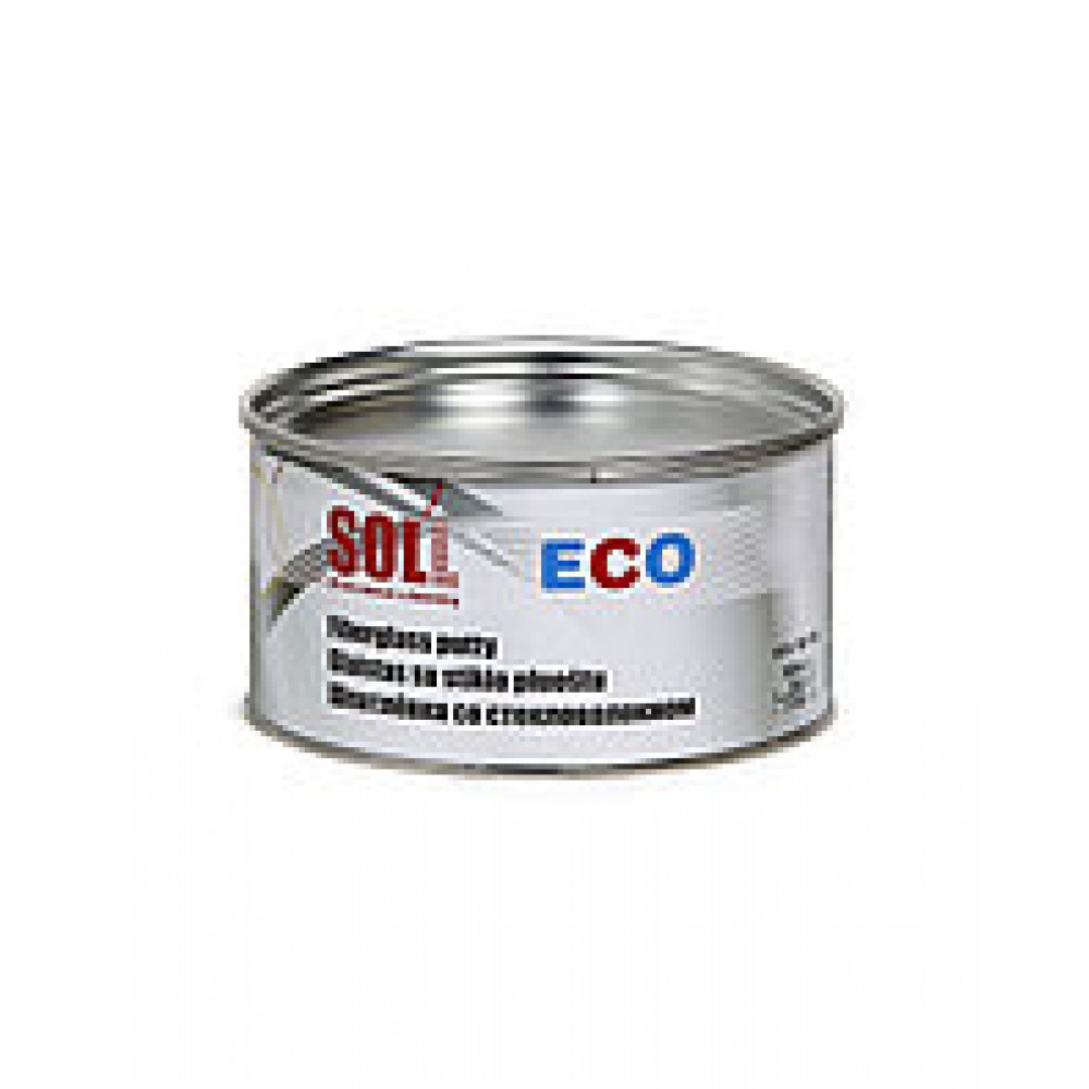 Шпатлевка со стекловолокном SOLL ECO (серая) 0,2кг