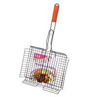 Решетка гриль антипригарная 34*26см (длина с ручкой 60см) 862-080