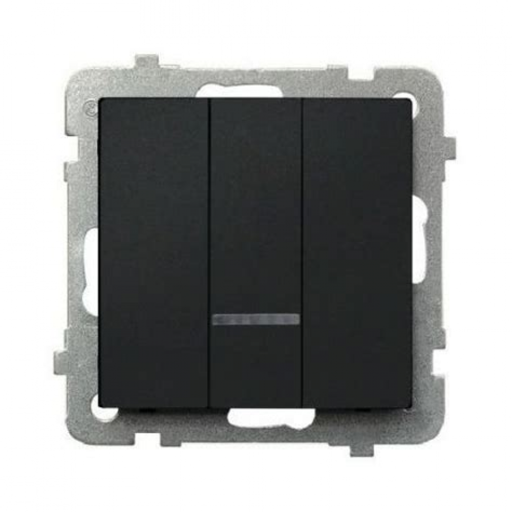 Выключатель LP-1R/m/00 1068 1кл. без рамки (OSPEL)