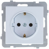 Выключатель LP-2RS/m/00 1069 2кл. без рамки с подсветкой (OSPEL)