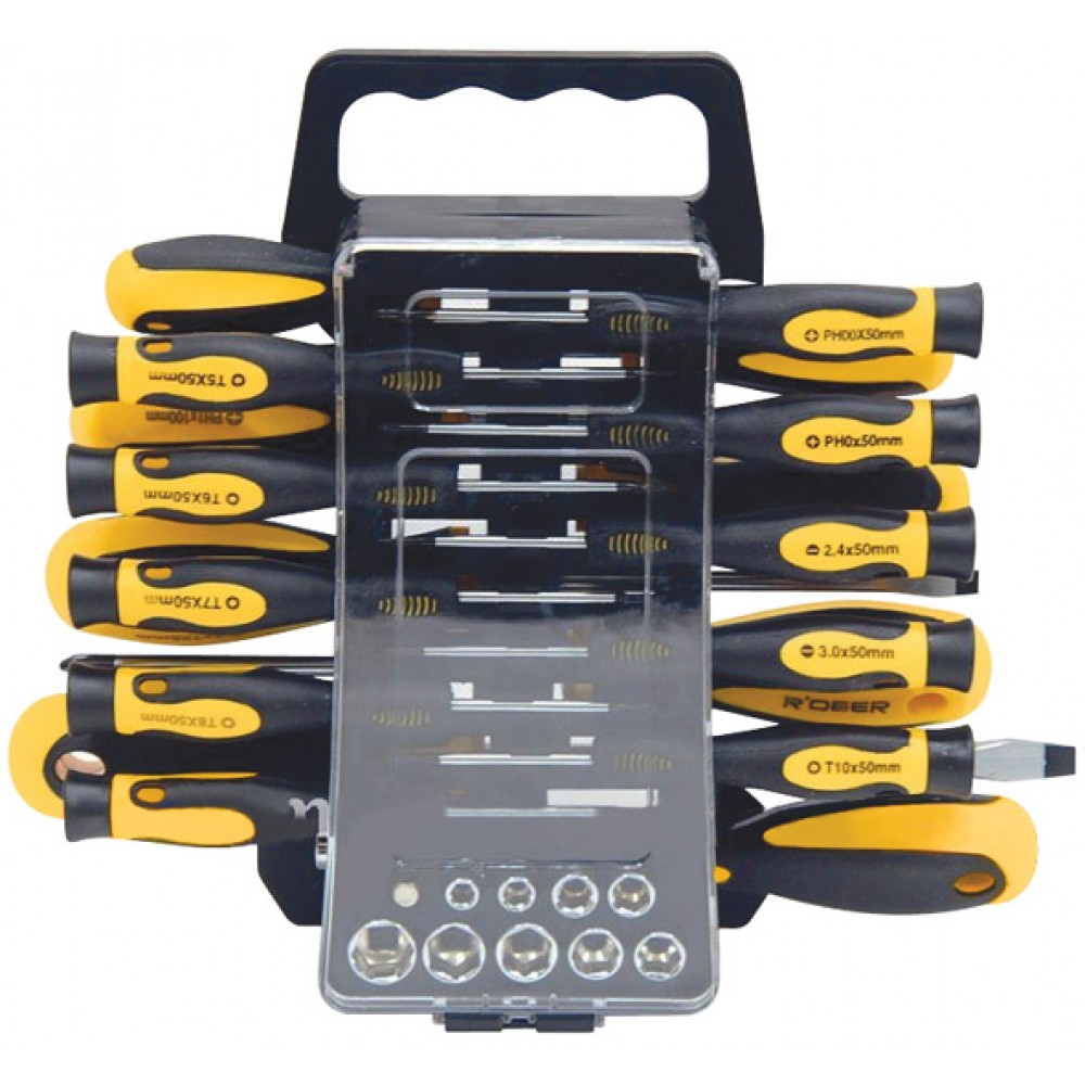 Отверток набор (44пр) 56407