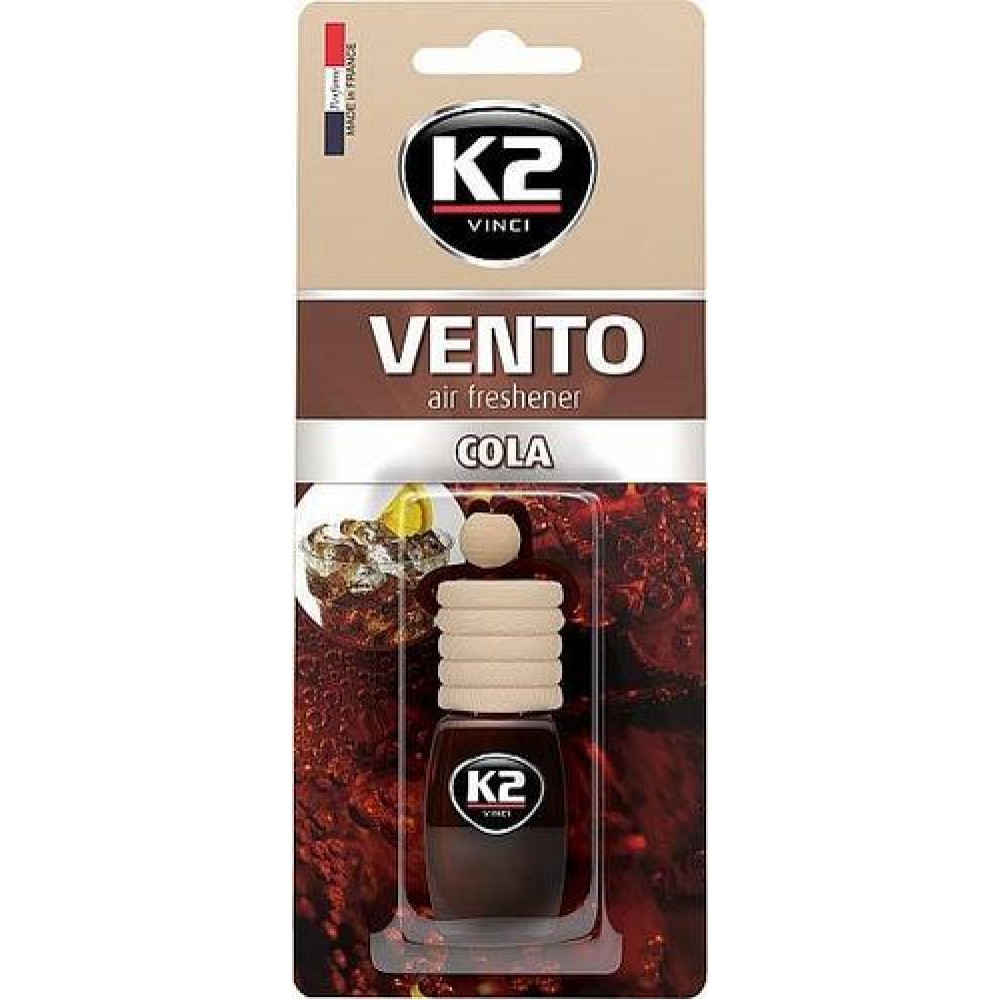 Ароматизатор VENTO K2 кола (флакон с дер.крышкой)