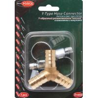 Тройник Y-образный 12мм(елочка) E102-5/4-RF 1774