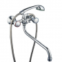 Смеситель для ванны ROEGEN 1/2" плоский излив RR120B