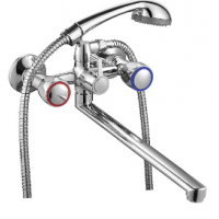 Смеситель для ванны ROEGEN 1/2" керамический  дивертор RR120C