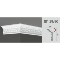 Плинтус потолочный ДП 39 (81*39мм) ХХХ