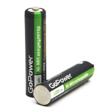 Батарейка Аккумуляторная  GoPower R3 1100mAh BL2
