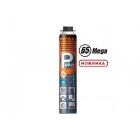 Пена монтажная профессиональная всесезонная P PLUS MEGA 65L 820мл.