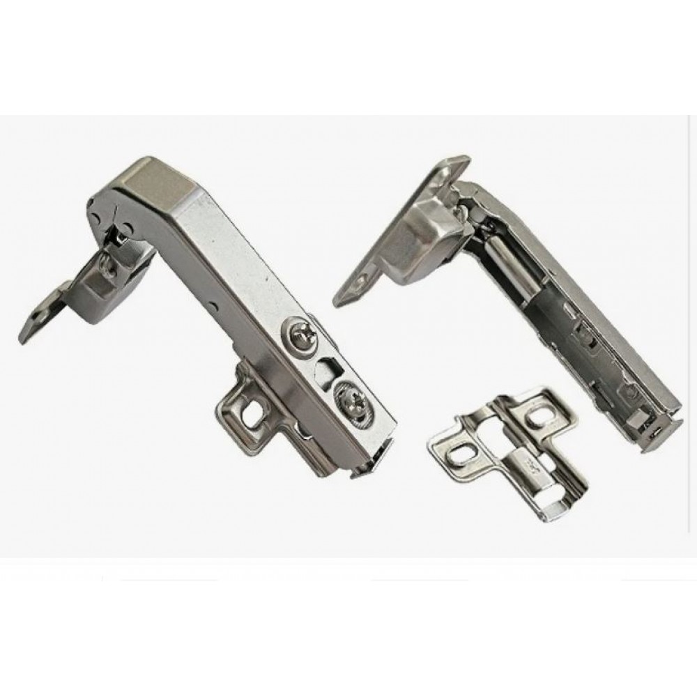 Петля накладная с тихим примыканием 90 градусов с доводчиком (37.15)