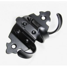 Крючок-вешалка 3-х рожк.Кр-3-105-SL черный мат 