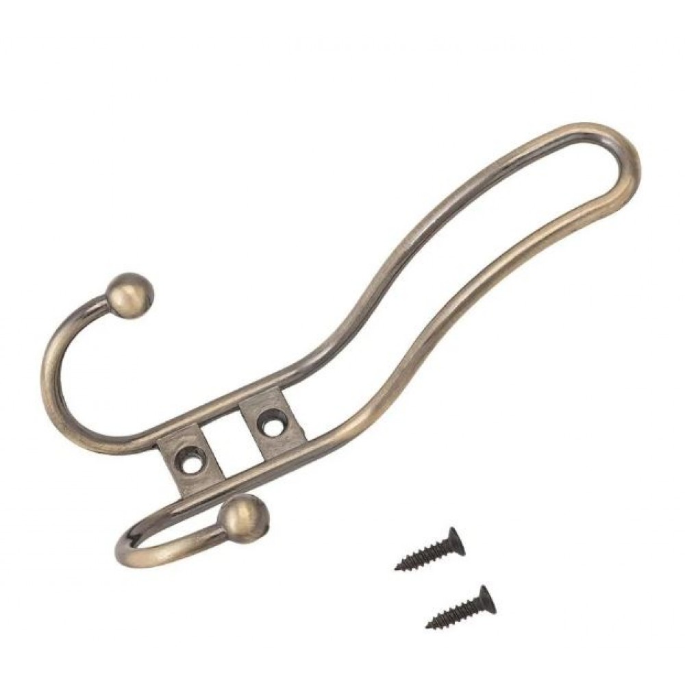 Крючок-вешалка 208 В АВ (ст.бронза) 
