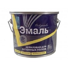 Эмаль акриловая для бетонных полов Коричневая 6,0кг