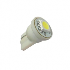 Лампа авто светодиодная 12V T10 1SMD белая (001213)